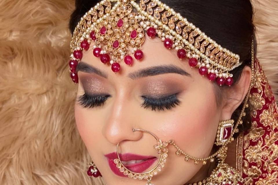 Bridal makeup