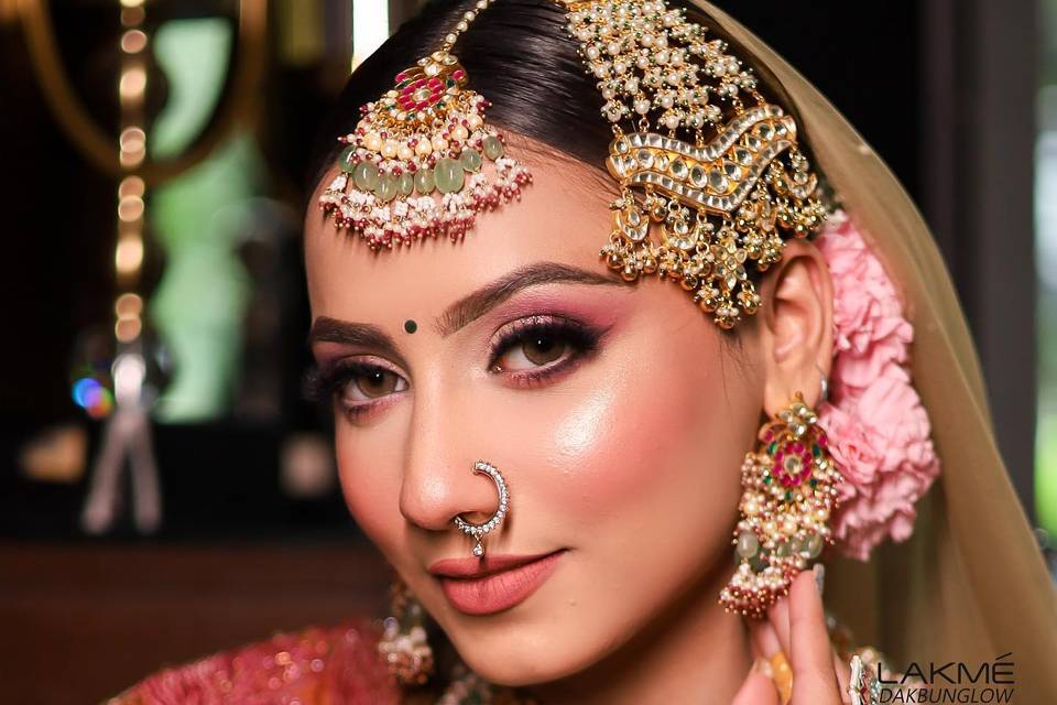 Bridal makeup