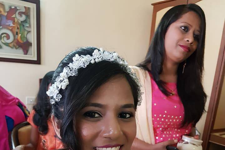 Bridal makeup