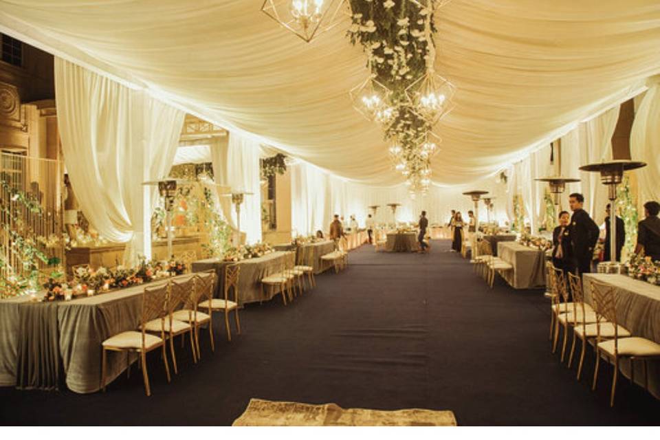 Pretty and practical marquee