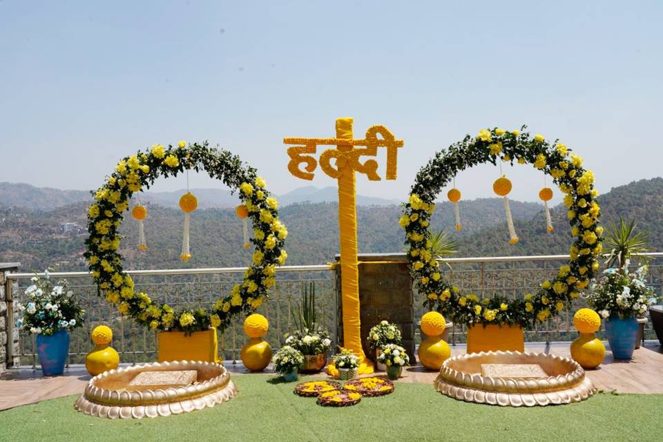 Haldi decor