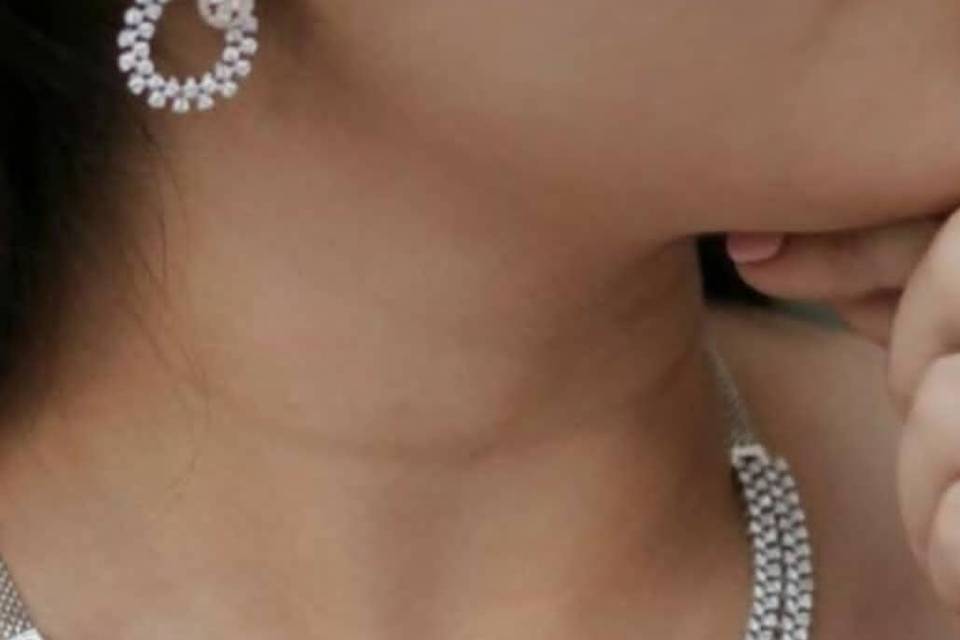 Party Wear Diamond Necklace