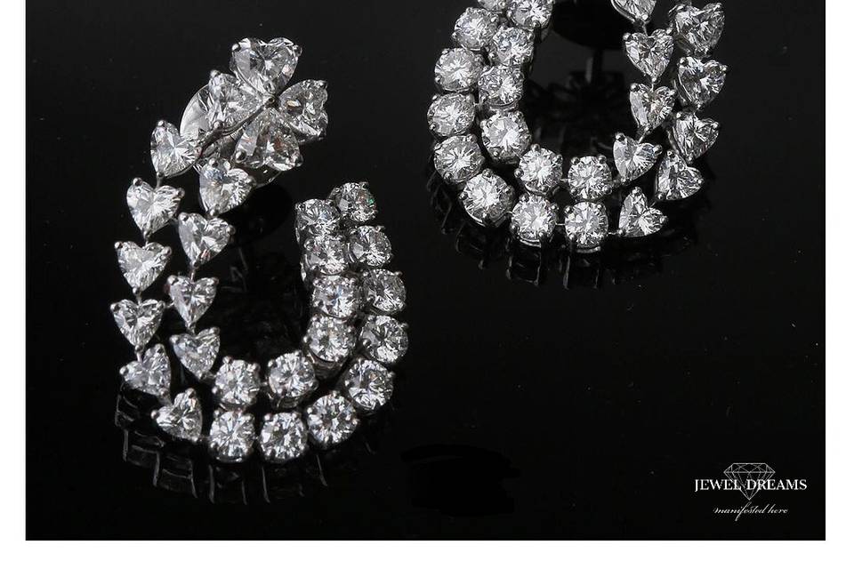 Fancy Shaped Diamond Ear Wear