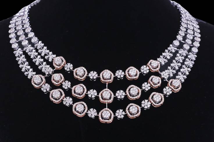 Heavy Look Diamond Necklace