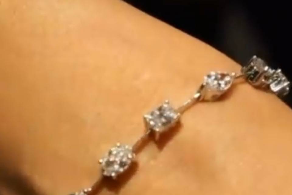 Fancy Shaped Diamond Bracelet