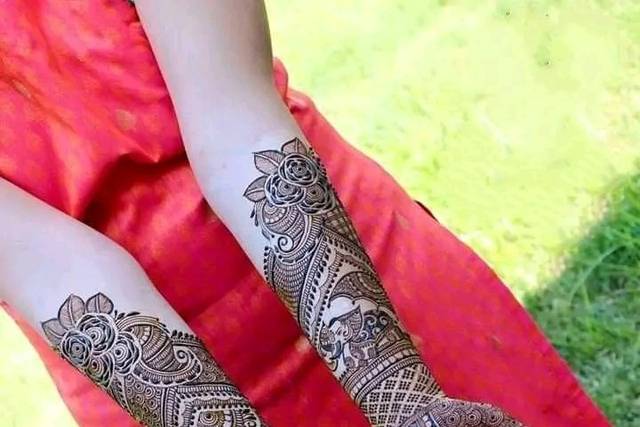 Latest kids Mehndi Design || Ayesha Mehndi Design - YouTube