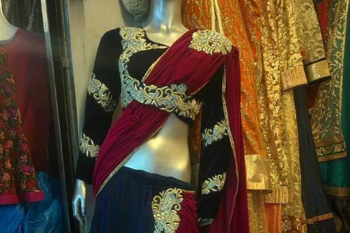 Gown saree