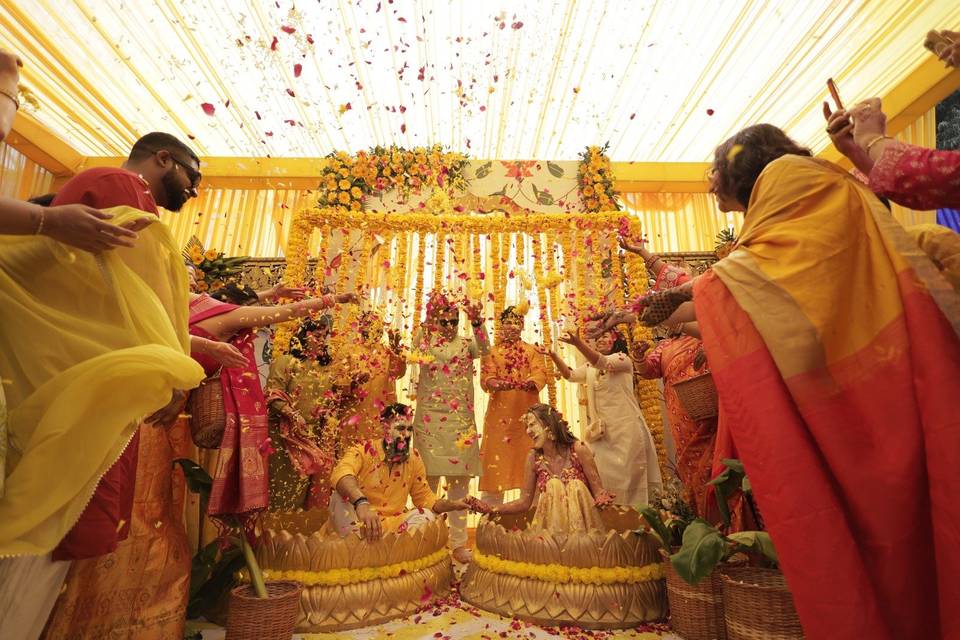 Haldi decor