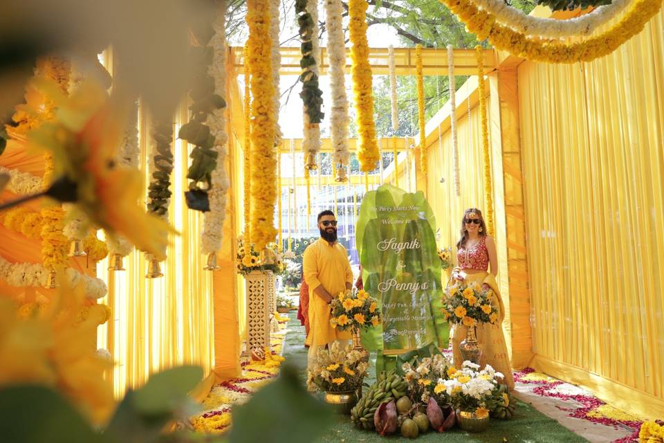 Haldi decor