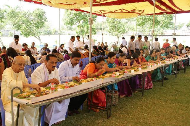 Catering setup