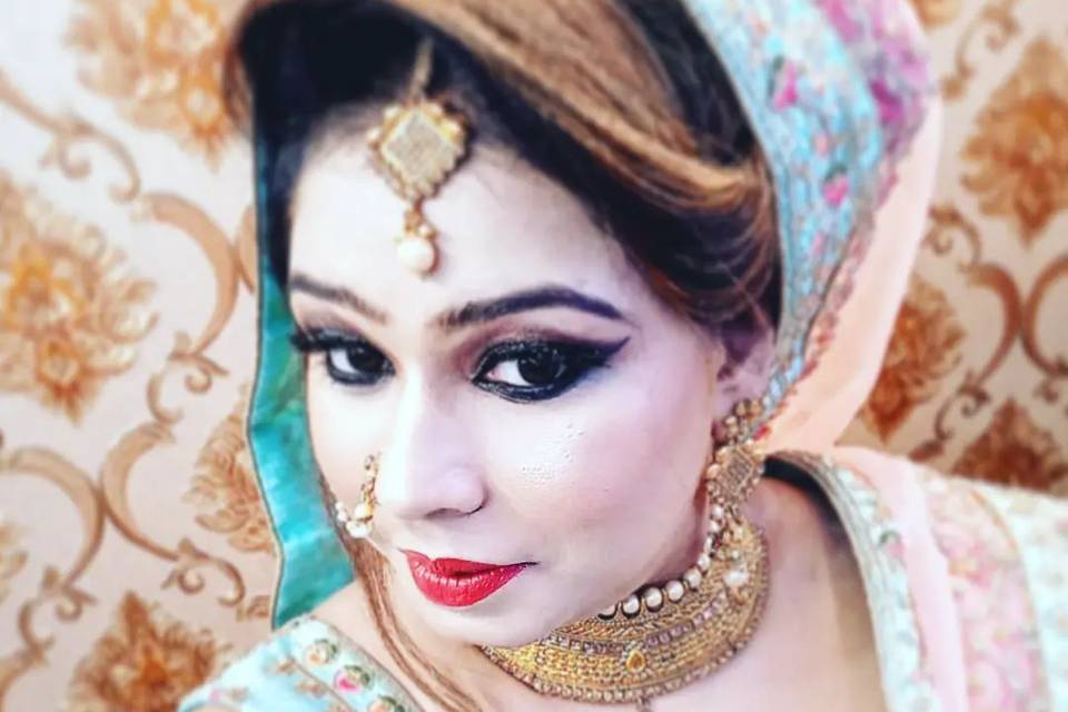 Bridal makeup