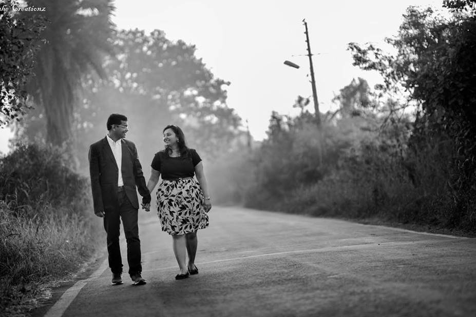 Pre-Wedding Shoot - Walking Together