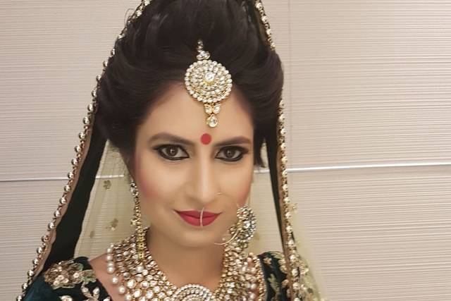 Bridal makeup