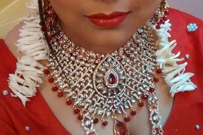 Bridal makeup