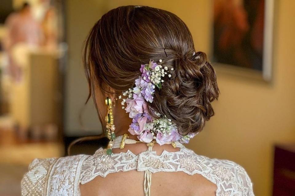 Bridal hair style