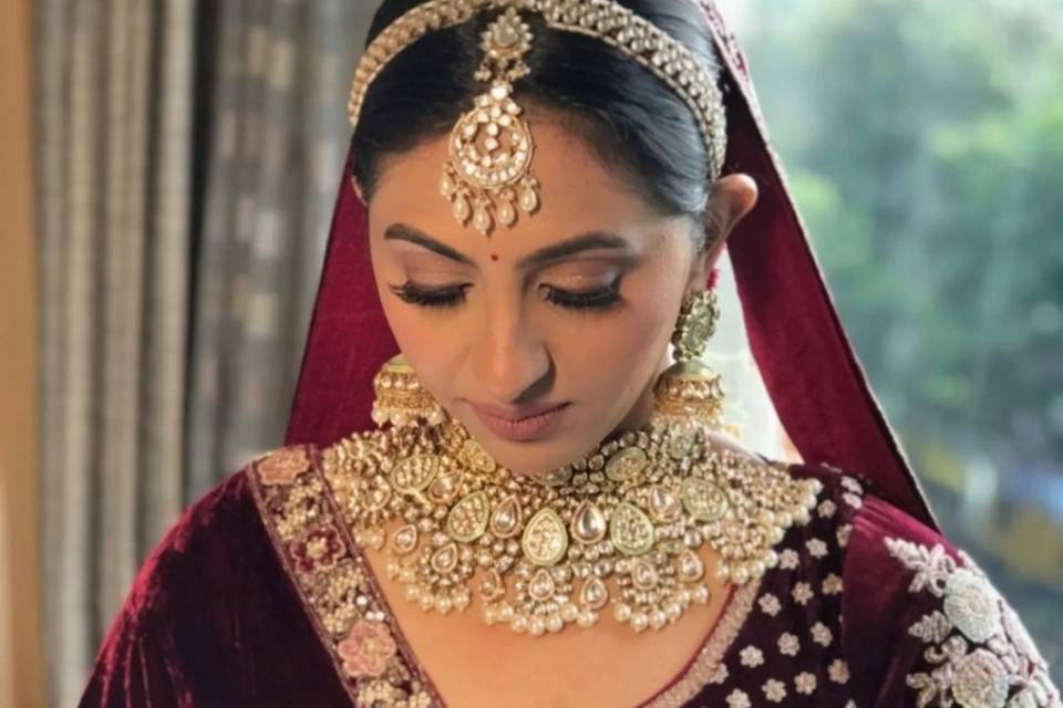 Bridal makeup