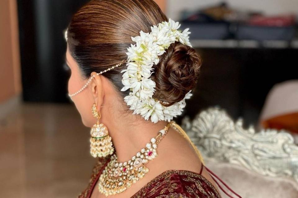 Bride hairstyle