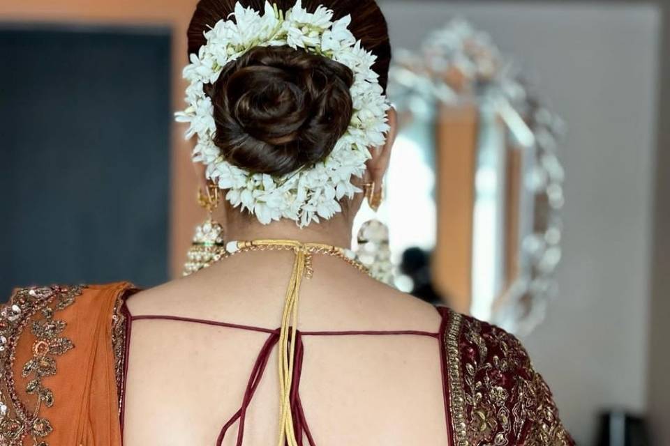 Bride hairstyle