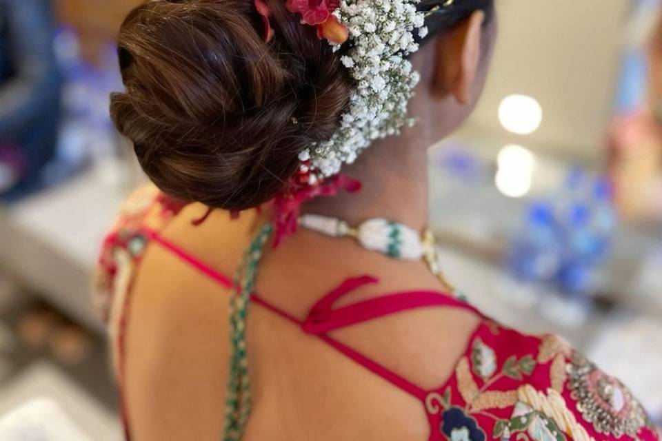 Bride hairstyle