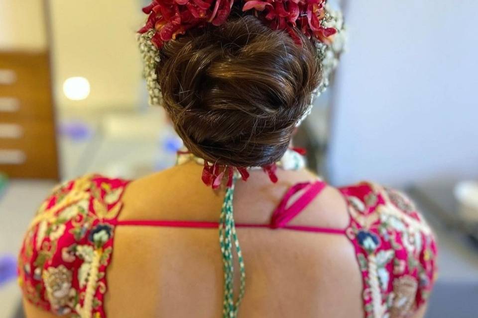 Bride hairstyle