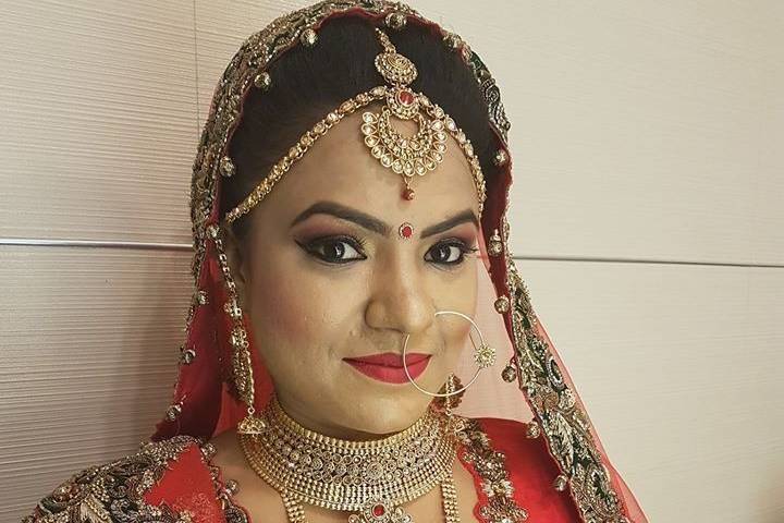 Bridal makeup