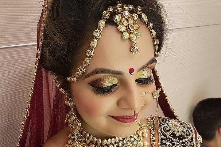 Bridal makeup