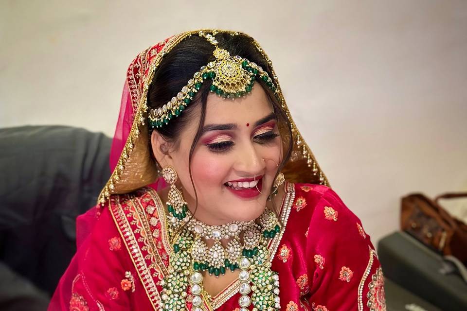 Bridal makeup