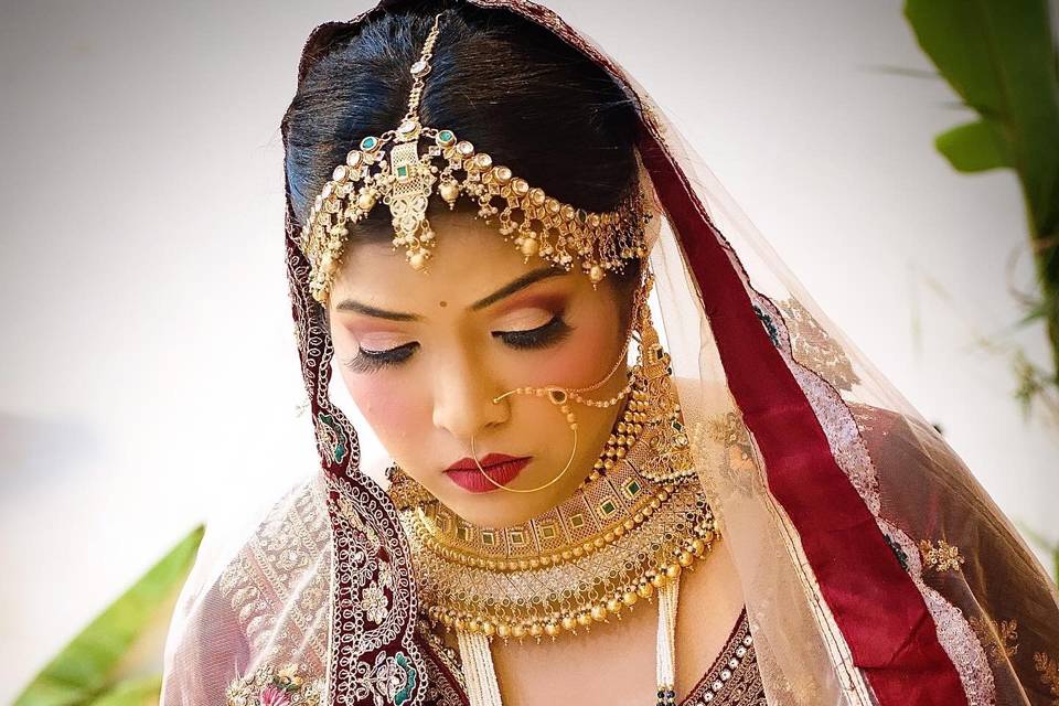 Bridal makeup