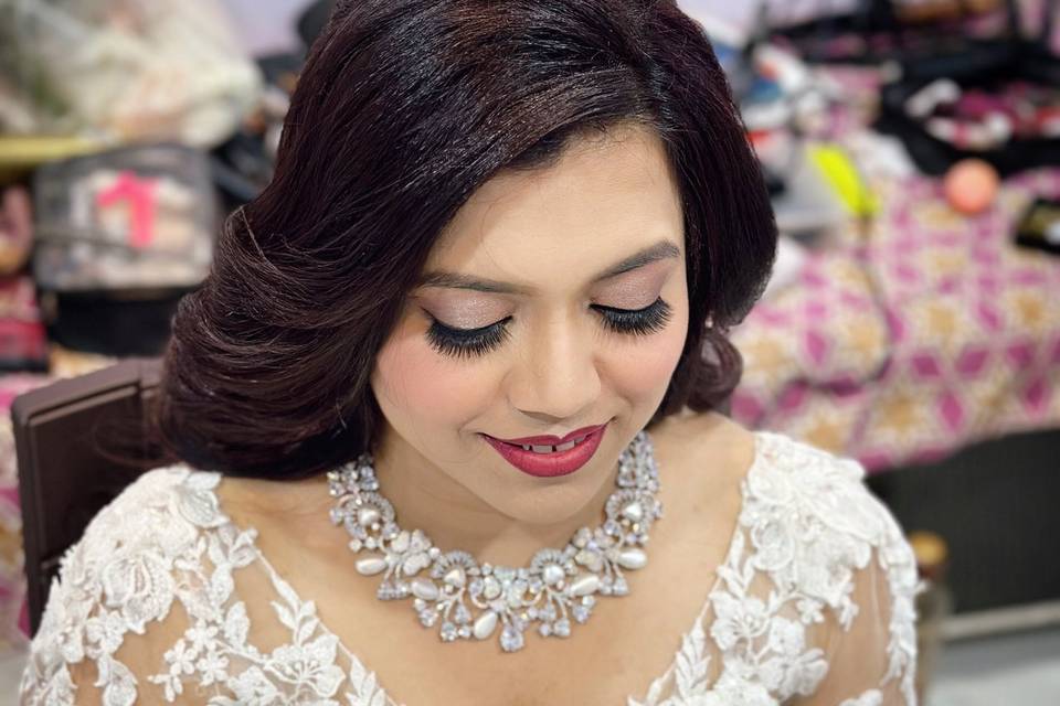 Bridal makeup