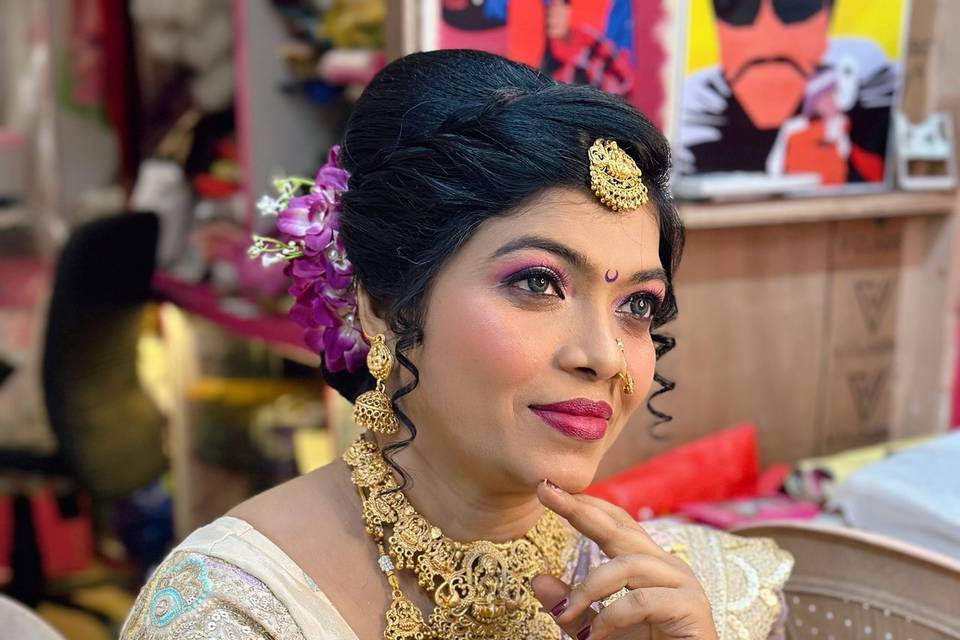 Bridal makeup