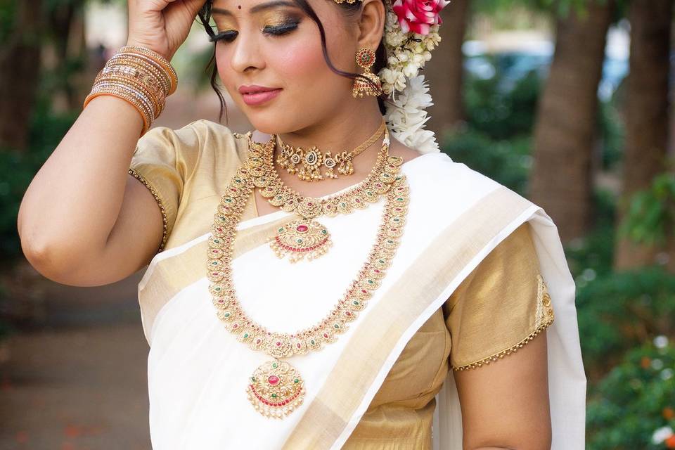 Bridal makeup