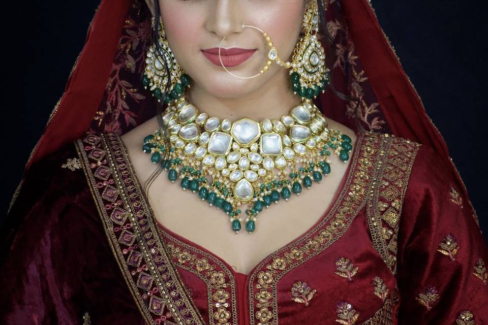 Bridal makeup