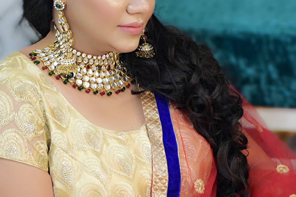 HD Bridal makeup