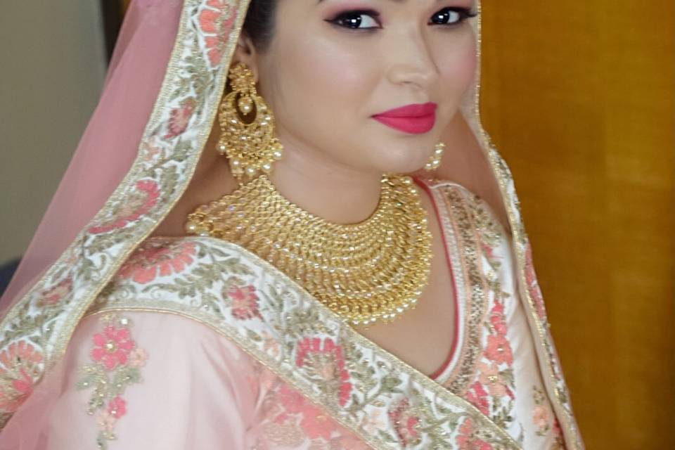 HD Bridal makeup