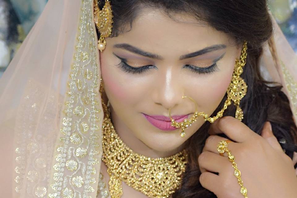 Bridal makeup