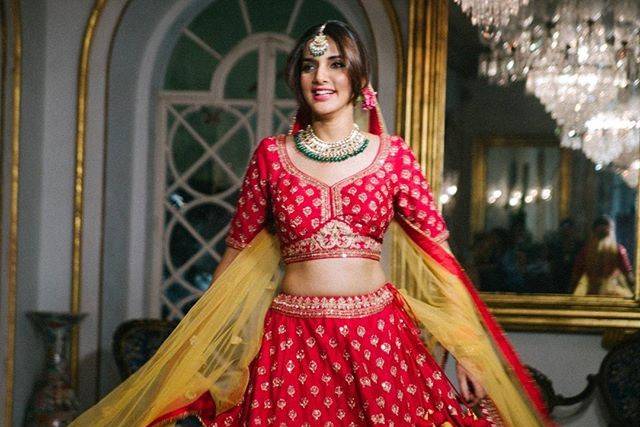 Flyrobe lehenga 2025 on rent