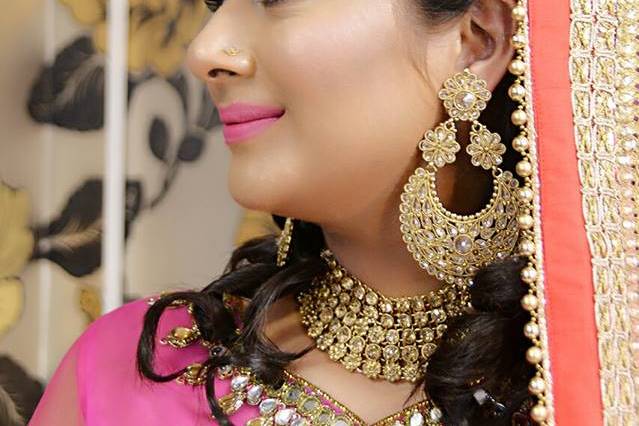 Bridal makeup