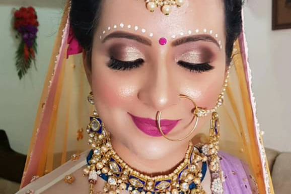 Bridal makeup