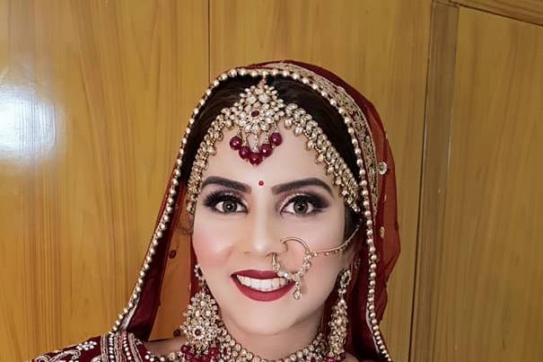 Bridal makeup