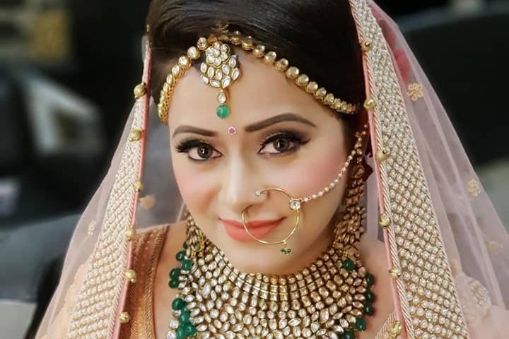 Bridal makeup