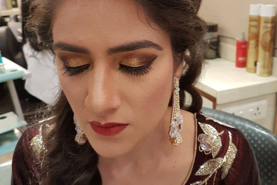 Bridal makeup