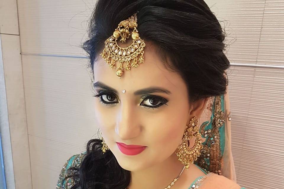 Bridal makeup