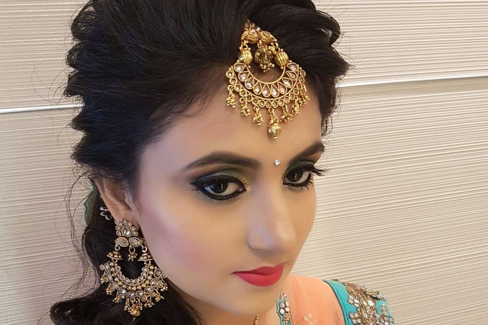 Bridal makeup