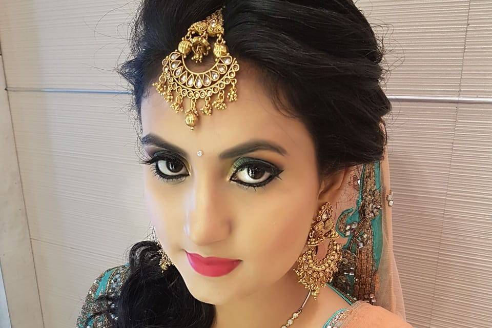 Bridal makeup