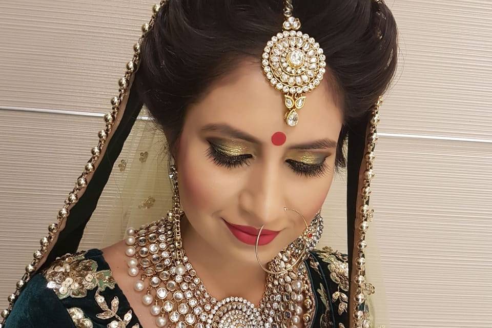 Bridal makeup