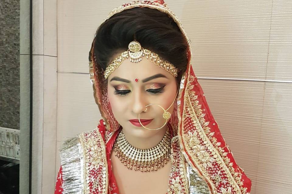 Bridal makeup