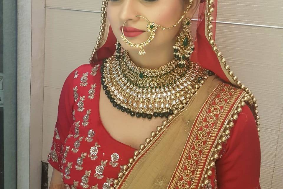 Bridal makeup