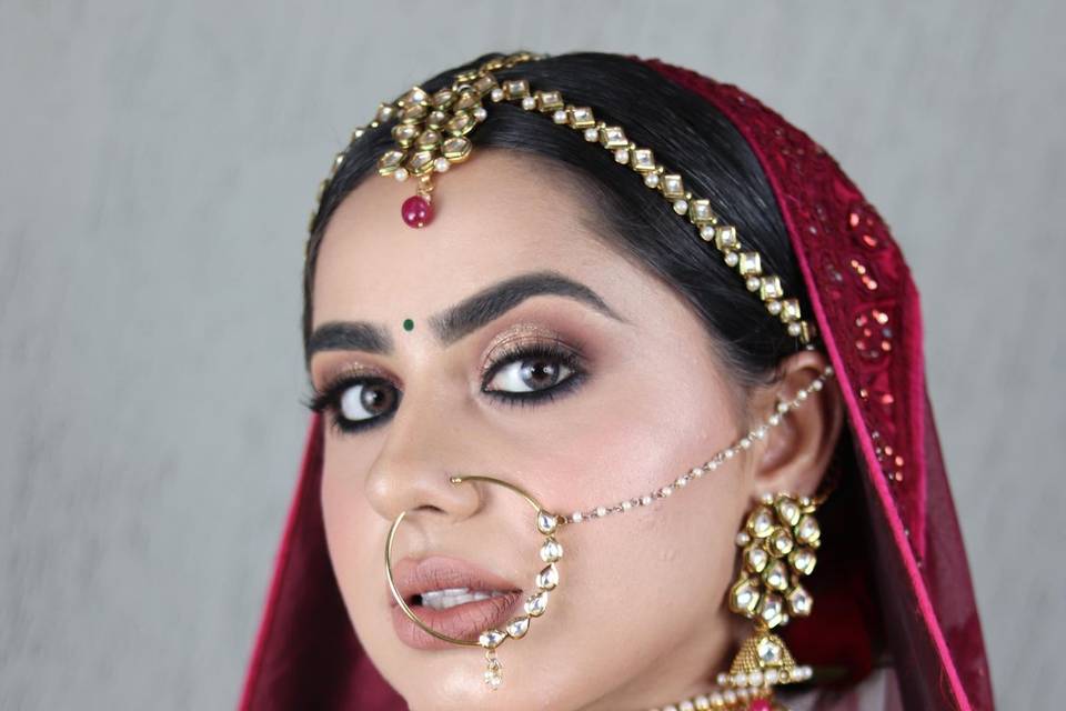 Bridal makeup