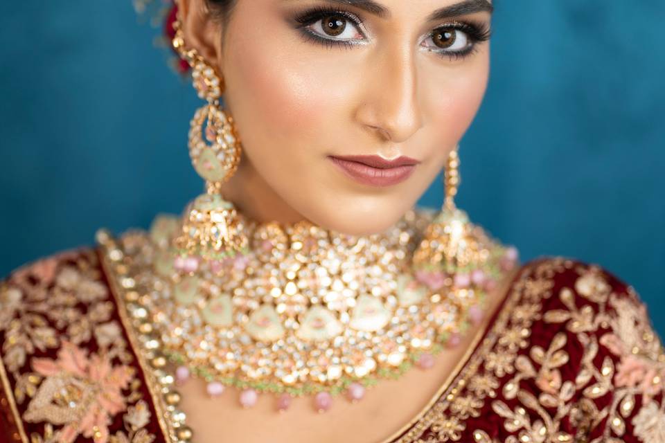 Bridal makeup