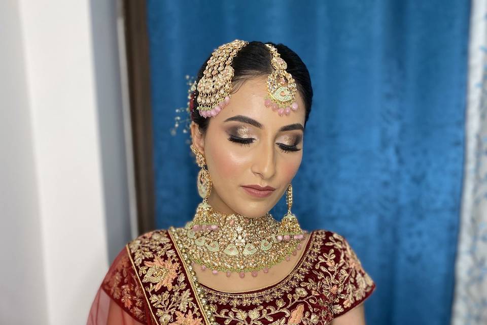 Bridal makeup